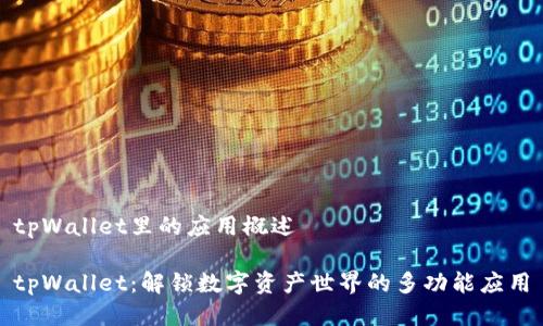 tpWallet里的应用概述

tpWallet：解锁数字资产世界的多功能应用